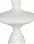 Uttermost Inverse White Marble Table Lamp