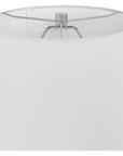 Uttermost Inverse White Marble Table Lamp