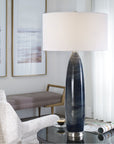 Uttermost Cullen Blue Gray Table Lamp