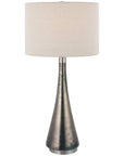 Uttermost Contour Metallic Glass Table Lamp