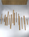 Eurofase Santana 18-Light LED Linear Chandelier