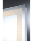 Eurofase Back-lit LED Rectangular Crystal Mirror