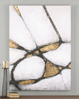 Uttermost Abstract Art in Gold And Black