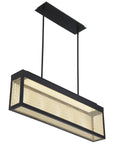 Eurofase Coop 36-Inch Rectangular Chandelier