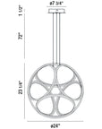 Eurofase Glenview 24-Inch Pendant
