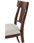 Theodore Alexander Eternal Flame Side Chair, Set of 2