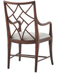 Theodore Alexander A Delicate Trellis Armchair, Set of 2