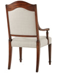 Theodore Alexander Sheraton's Satinwood Armchair, Set of 2