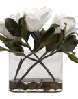Uttermost Middleton Magnolia Flower Centerpiece