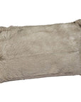 Interlude Home Goat Skin Bolster Pillow