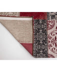 Louis de Poortere Vintage Multi 8985 Antwerp Red Rug