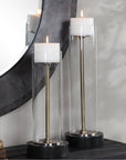 Uttermost Charvi Glass Candleholders, 2-Piece Set