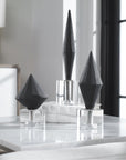 Uttermost Alize Black Sculptures, 3-Piece Set