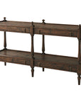 Theodore Alexander Victory Oak Carter Console Table