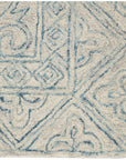 Jaipur Almira Carmen Trellis Border Blue Light Gray ALR01 Rug