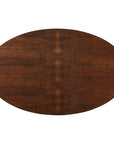 Baker Furniture Sheraton Oval Dining Table BAA2036