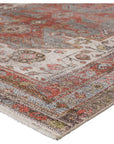 Jaipur Boheme Palazza Medallion Tribal Gray Orange BOH10 Rug