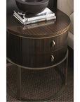 Caracole Modern Streamline Moderne Nightstand