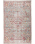 Jaipur Chateau Kendrick Medallion Tribal Sky Blue Pink CHT05 Rug