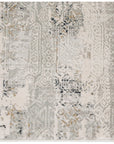 Jaipur Cirque Jaspal Tribal Abstract Gray White CIQ35 Rug
