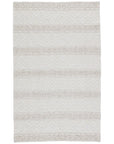 Jaipur Cosette Adelie Trellis Geometric White Light Gray COE01 Rug