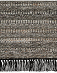 Jaipur Castillo Torre Solid Stripes Black Rust CSL03 Rug