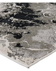 Jaipur Catalyst Fen Abstract Black Gray CTY01 Rug