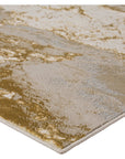 Jaipur Catalyst Cisco Abstract Gray Gold CTY02 Rug