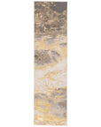 Jaipur Catalyst Cisco Abstract Gray Gold CTY02 Rug