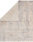 Jaipur Catalyst Calibra Abstract Gray Silver CTY12 Rug