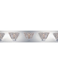 Eurofase DESIGNWL2017 Zilli 5-Light Bathbar Sconce