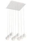 Eurofase DESIGNWL2017 Patruno 9-Light Square Led Chandelier