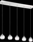 Eurofase DESIGNWL2017 Lucido 5-Light Linear Chandelier