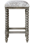 Uttermost Estes Faux Cow Hide Counter Stool