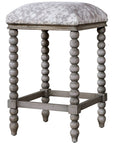 Uttermost Estes Faux Cow Hide Counter Stool