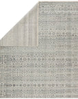 Jaipur Gaia Arinna Tribal Floral Gray Light Blue GAI02 Rug