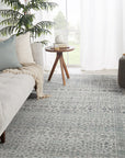 Jaipur Gaia Arinna Tribal Floral Gray Light Blue GAI02 Rug