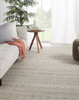 Jaipur Gaia Kora Trellis Oriental Gray Beige GAI03 Rug