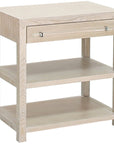 Worlds Away Garbo 1-Drawer Side Table