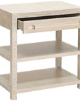 Worlds Away Garbo 1-Drawer Side Table