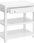 Worlds Away Garbo 1-Drawer Side Table