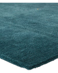 Jaipur Iconic Zephyr Abstract Solid Teal Gold ICO03 Rug