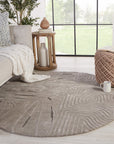 Jaipur Iconic Hokona Geometric Abstract Gray ICO07 Rug
