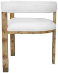 Worlds Away Jude Barrel Back Dining Chair