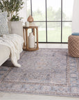 Jaipur Kindred Kadin Medallion Oriental Blue Gray KND12 Rug
