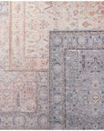 Jaipur Kindred Kadin Medallion Oriental Blue Gray KND12 Rug