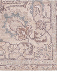 Jaipur Kindred Parisa Medallion Floral Light Blue Light Tan KND14 Rug