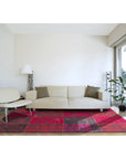 Louis de Poortere Vintage Multi 8014 Red Rug