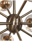 Uttermost Chet 12-Light Sputnik Chandelier