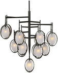 Uttermost Maxin 15-Light Large Bronze Chandelier